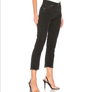 AGOLDE cigarette low slung straight leg